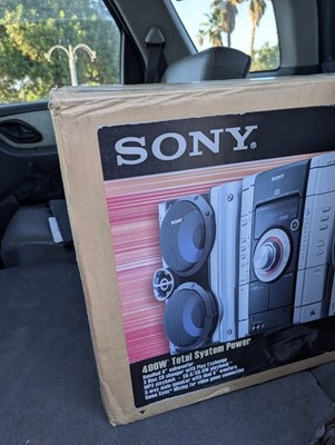 Sealed Sony MHC-GX450 Mini HiFi Stereo System 400W (2004) Limited #3076/3600 NEW