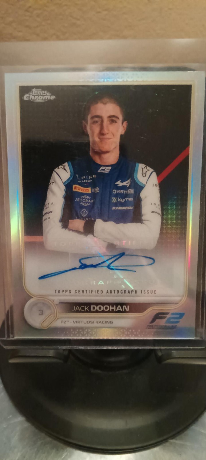 2022 Topps Chrome Formula 1 - Jack Doohan #CAC-JD2 Autograph