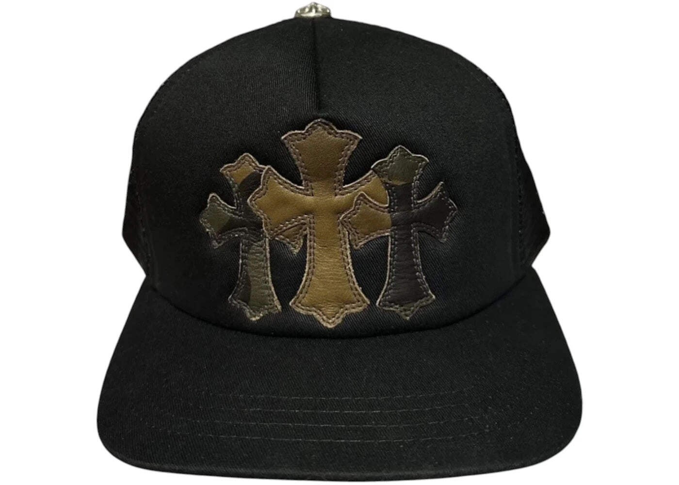 Chrome Hearts Cemetery Trucker Hat Camo/Black