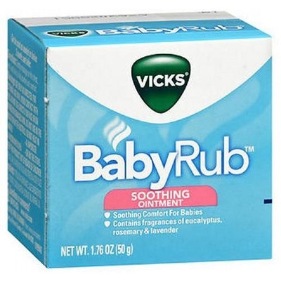 Vicks BabyRub Chest Rub Soothing Ointment - 1.76oz