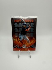 Panini Mosaic Hot Sauce Juan Soto HS-2 2022 Washington Nationals Baseball Card