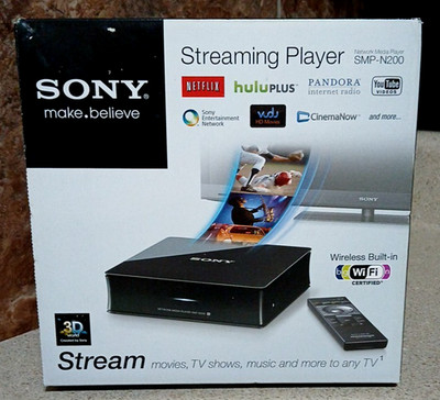 NEW  -  Sony SMP-N200 Streaming Network Media Player 1080p WiFi