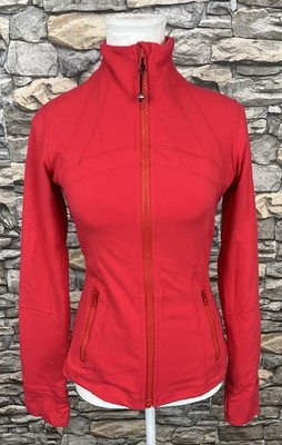Lululemon Define Jacket Nulu Oxford Red Sz 6