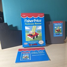 Fisher Price Firehouse Rescue - CIB - Nintendo Entertainment System Game - NES
