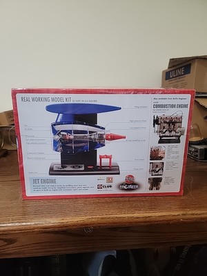 Airfix Engineer A20005 Working Jet Engine Plastic Model Kit Light