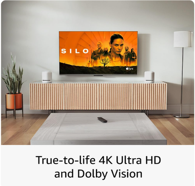 Amazon Fire TV Stick 4K Max, Wi-Fi 6E, 16GB Storage, Free & Live