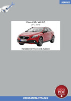 PDF Volvo V40/V40 CC (13-19) Reparaturanleitung Karosserie Innen Und Aussen