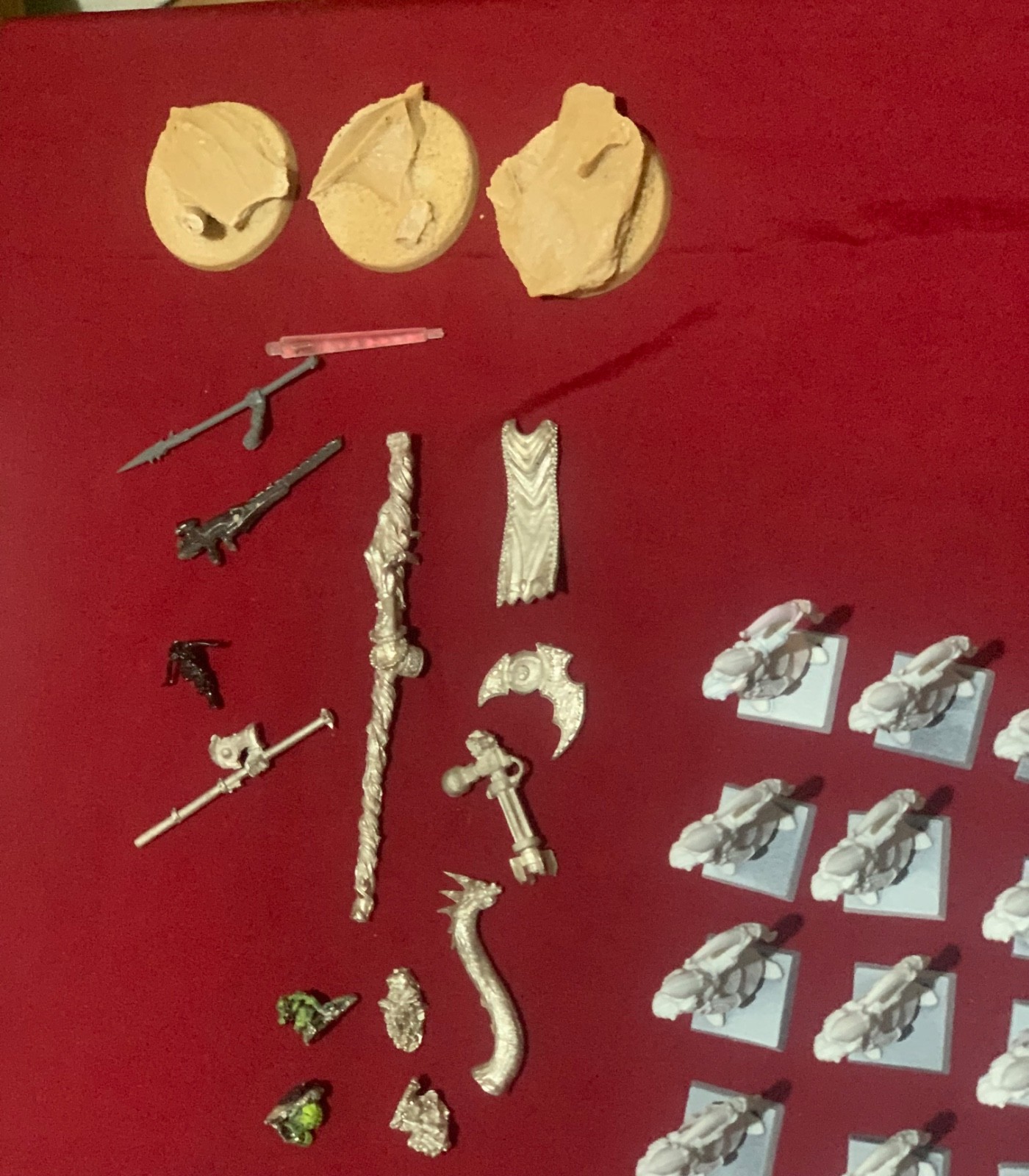 Huge Warhammer Bits Lot – 30 High Elf Archers, Chaos Pewter, Marines image 7