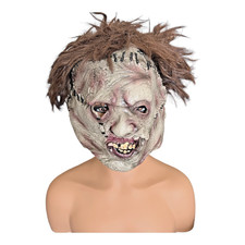 Halloween Mask Killer Scary Evil Latex Adult Pullover