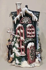 Blue Sky Clayworks Heather Goldminc the Four Seasons House Extremely Rare 2000 