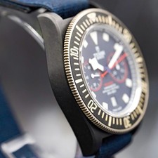 TUDOR Pelagos FXD Red Bull Racing Chrono M25807KN-0001 Complete Set Box & Papers 12