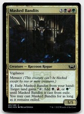Masked Bandits 201 Common Streets of New Capenna Magic: The Gathering Foil NM