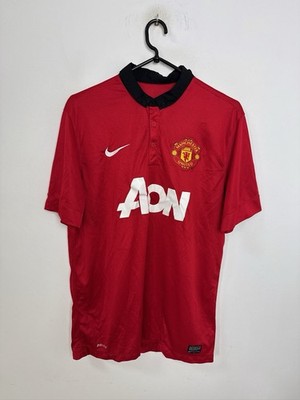 Manchester United 2013/2014 Home Football Shirt Nike Fußball Trikot Größe L