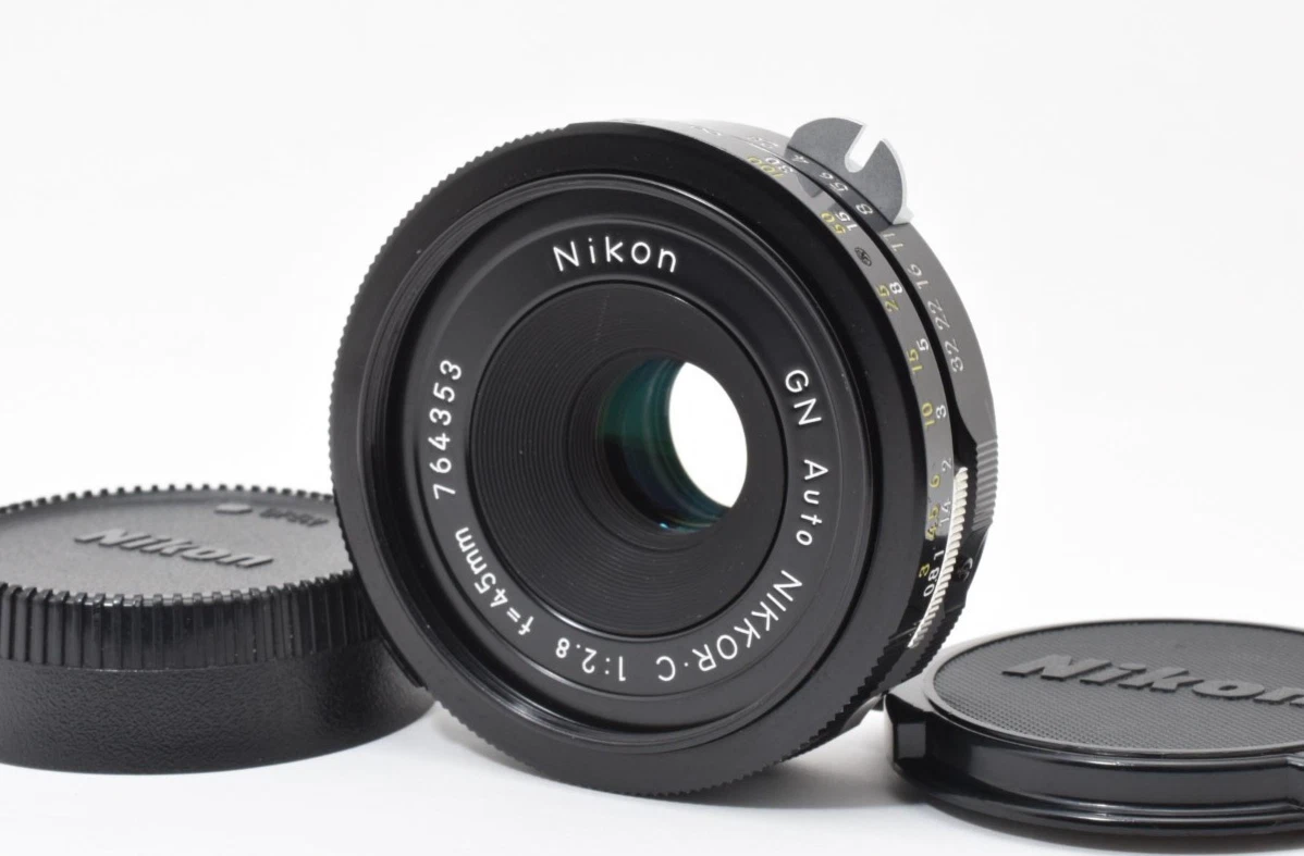 値下げ❗️Nikon F 一眼レフカメラ GNNikkor 45mm f/2.8 Nikon NIKKOR f/2.8 Camera Lenses 45mm Focal for sale | eBay