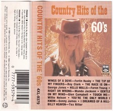 Country Hits Of The 60's Cassette 1986 4XL-9379 07777593784