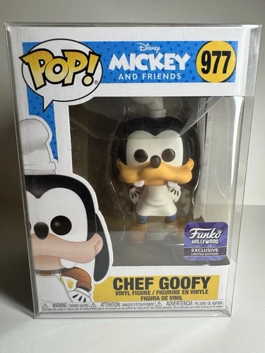 Funko Pop! Vinyl Chef Goofy Disney Mickey and Friends #977 Funko Exclusive.