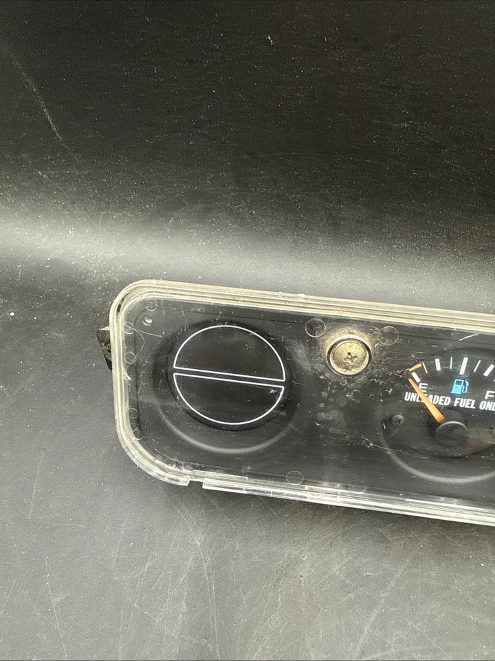 Juego de manómetros de tablero central Jeep Wrangler YJ 92-95 racimo aceite combustible temperatura voltios Foto 2 de 4