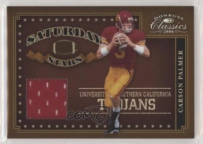 2006 Donruss Classics Saturday Stars Jerseys 50/250 Carson Palmer #SS-27 a8r