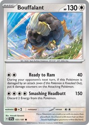Bouffalant 151/191 Surging Sparks