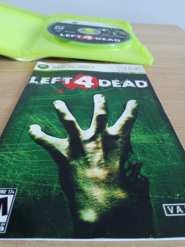 Left 4 Dead Microsoft Xbox 360 CIB Complete with Manual - Valve - Left For Dead - Image 2 of 4