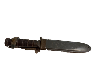 WW2 USN MK2 fighting knife and scabbard | eBay