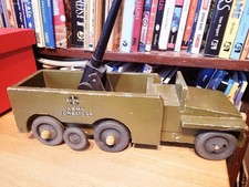 1940's BUDDY L WOODEN BUDDY L MILITARY ARMY COMBAT CAR TRUCK