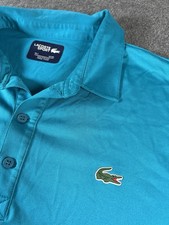 Lacoste Sport Ultra Dry Polo Shirt Mens 2XL Multicolor Golf Performance Shirt