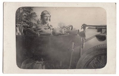 Soldat d. K.u.K. Kraftwagenkolonne Automobil 1.Weltkrieg Feldpost Zensurst. 1916