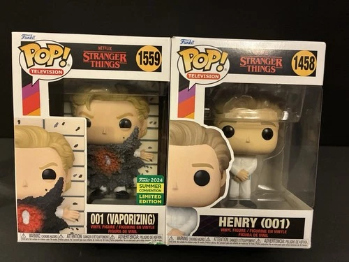 Funko Pop! Stranger Things #1559 Henry 001 (Vaporizing) Summer Convention # 1458