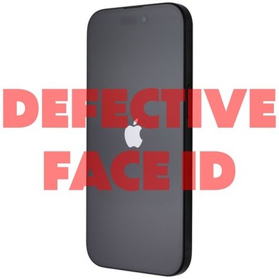 Apple iPhone 15 (6.1-in) (A2846) 128GB Unlocked - Black - NO FACE ID*