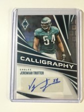 2024 Panini Phoenix - Calligraphy Jeremiah Trotter #C-JTR Pandora