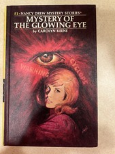 Nancy Drew Mystery Of The Glowing Eye #51- Very Good Condition!