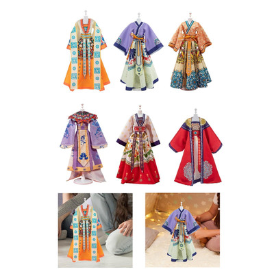 Puppenkleidung Outfit weiches chinesisches Kleid für Cosplay Foto Requisiten Sammlerstück