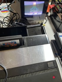 Atari 5200 2-Port Console TESTED 2 controllers oem power supply  with manuals