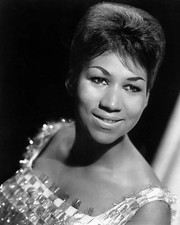 GLOSSY PHOTO PICTURE 4x6 Aretha Franklin Smiling
