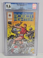 Magnus Robot Fighter #0 CGC 9.6 WP MAIL-ORDER EDITION w/ CARD Valiant 1992 RARE!
