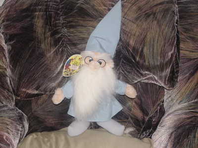 Disney Mr. Merlin Wizard Plush Doll With Tags The Sword in The Stone