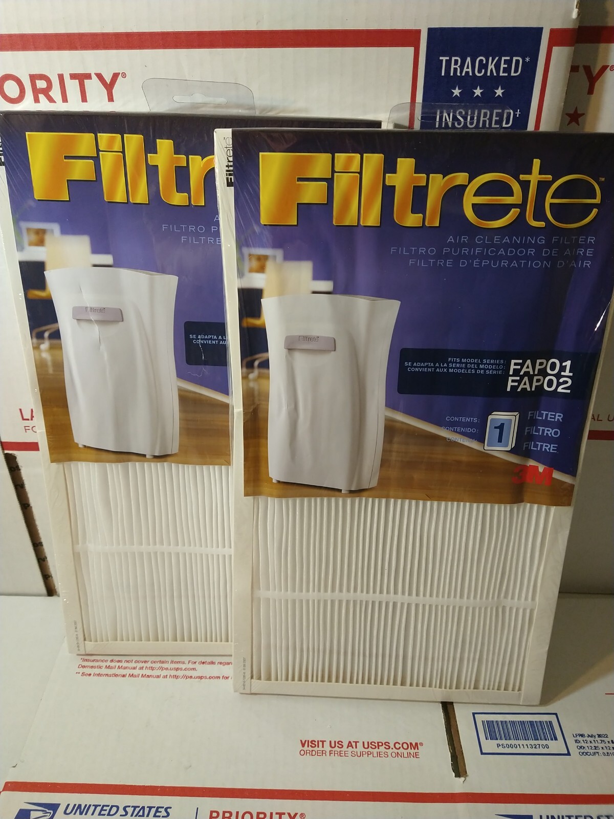 3M Filtrete FAPF02 Ultra Clean Air Purifier Replacement Filter 9" x 15
