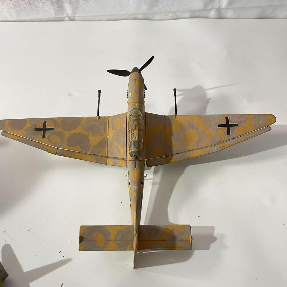 WWII GERMAN JUNKERS JU-87 B2/R2 STUKA ITALERI Built Painted AIRPLANE ...
