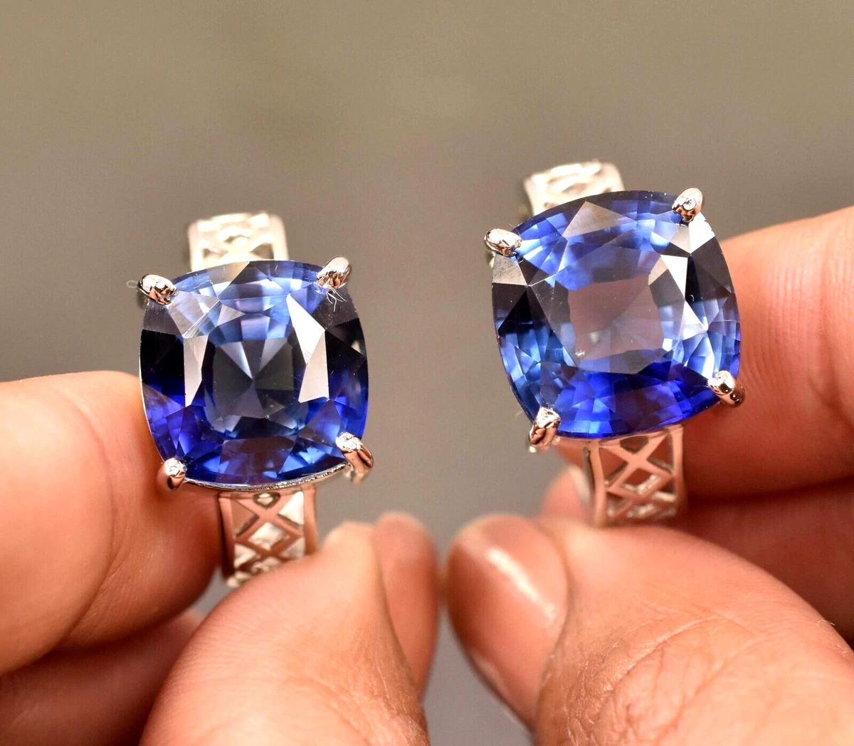 Blue sapphire jewelry sale clearance