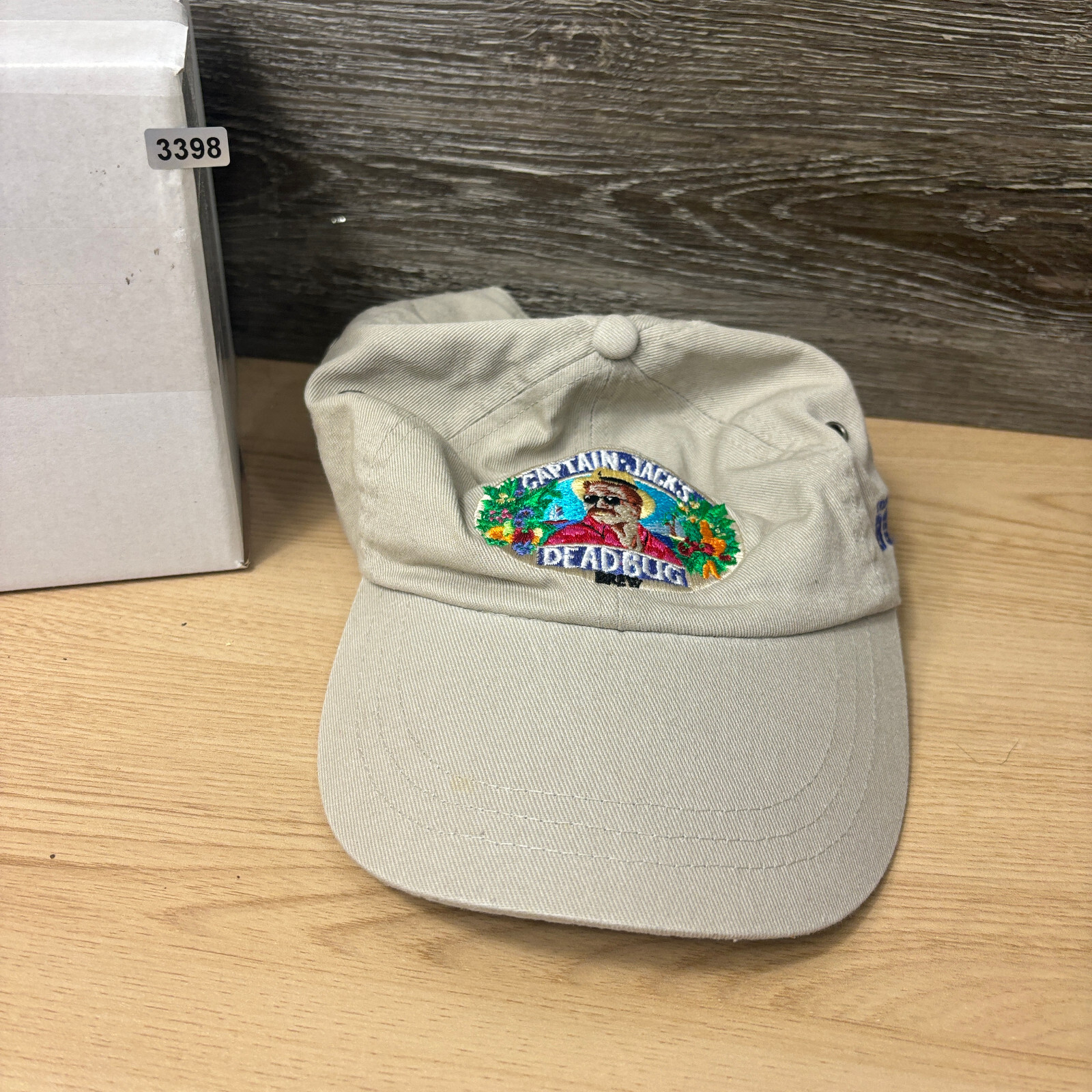 Captain Jacks Deadbug Hat Cap Strap Back Brown Ta… - image 12