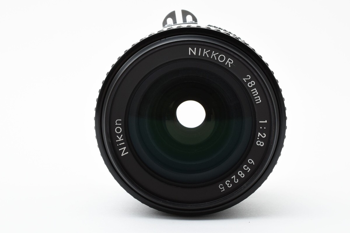 NEAR MINT w/caps] Nikon Ai-s Ais Nikkor 28mm F2.8 MF Lens From
