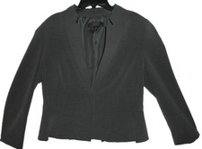 Arthur Levine Gray Professional Fully Lined Blazer Jacket Women's Size 10 New