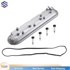 Left Driver Side 12570427 Valve Cover For Chevy Avalanche 5.3L 6.0L 2007-2008