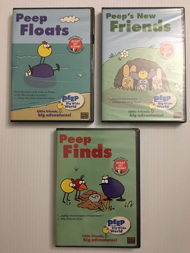 Peep and the Big Wide World - Peep Floats (DVD, 2005) for sale online ...