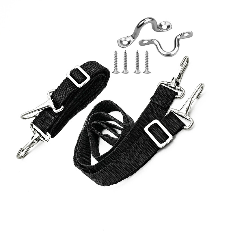 US 7/8" Boat Nylon Plastic 3 Bow Bimini Top Fittings Hardware W/Strap