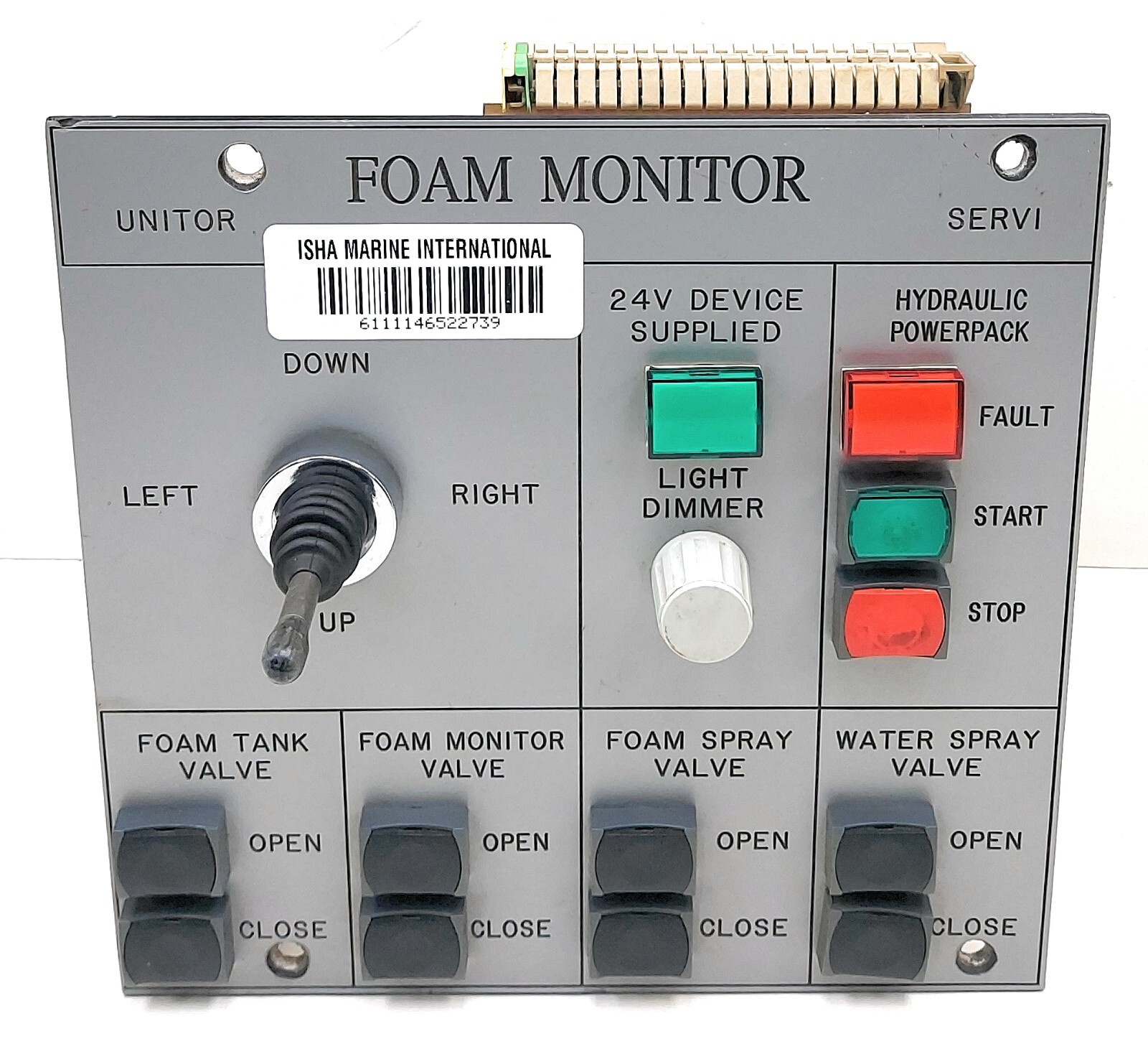 Foam Monitor Valvola Controller 522739
