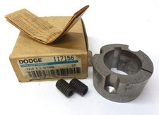 DODGE TAPER LOCK BUSHING 117156, 1210 X 1-3/16KW, 1-3/16" BORE, 1.87" OD, USA