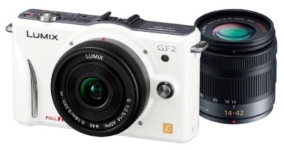 【C2348】 Panasonic DMC-GF2 /14-42 3.5-5.6 Panasonic DMC-GF2 W-W 14-42mm/F3.5-5.6 12.1MP Pancake lens White