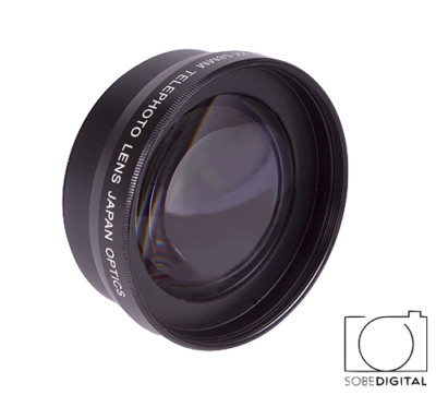 58MM HD 2X TELEPHOTO CONVERSION LENS FOR SIGMA DP3 Quattro Digital Camera 